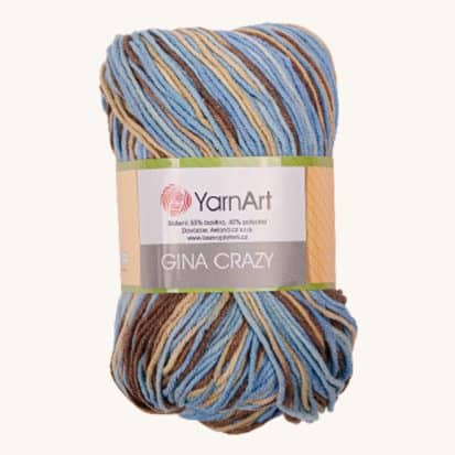 Vlna YarnArt Jeans Crazy 7202