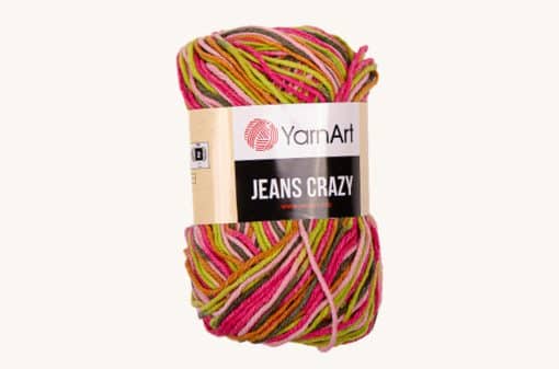 Vlna YarnArt Jeans Crazy 7206