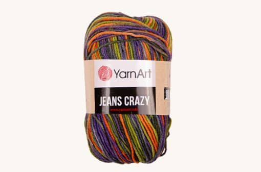 Vlna YarnArt Jeans Crazy 8213