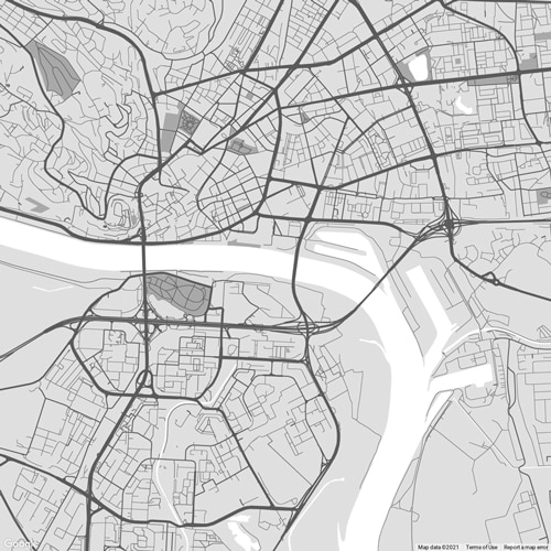 Bratislava mapa poster