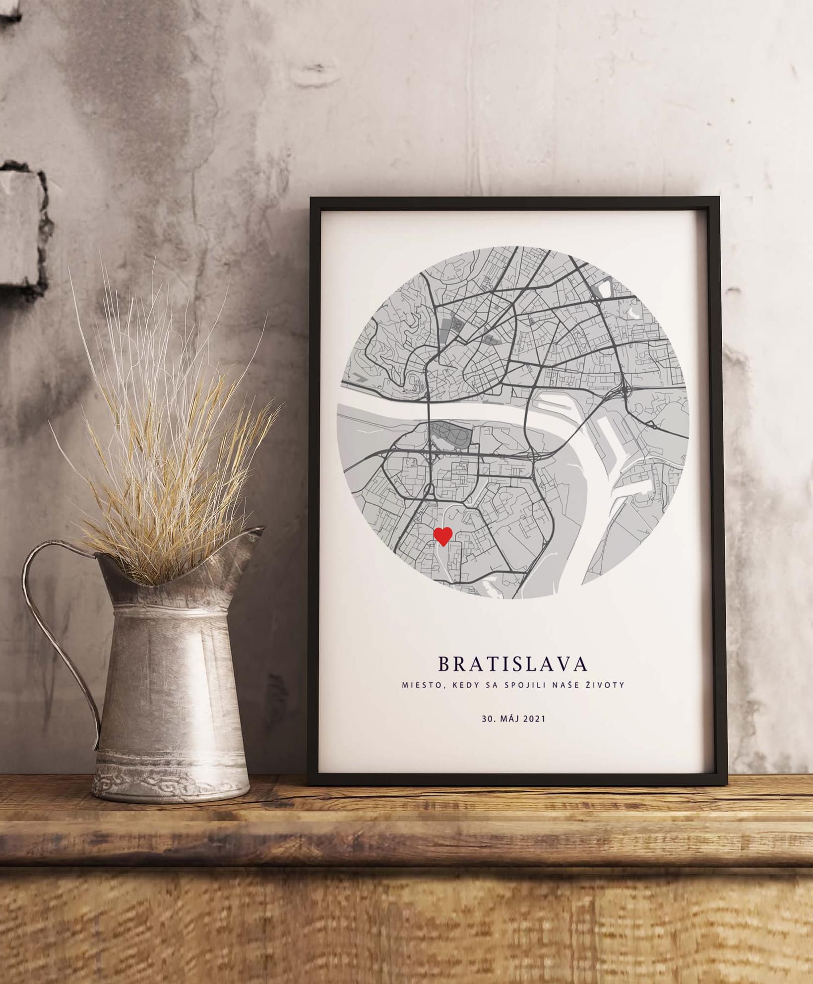 bratislava mapa plagat