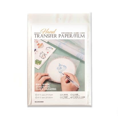 Papier a fólia na prekreslenie motívu