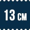 13 cm