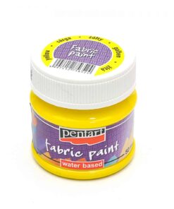 Farba na textil žltá 50 ml